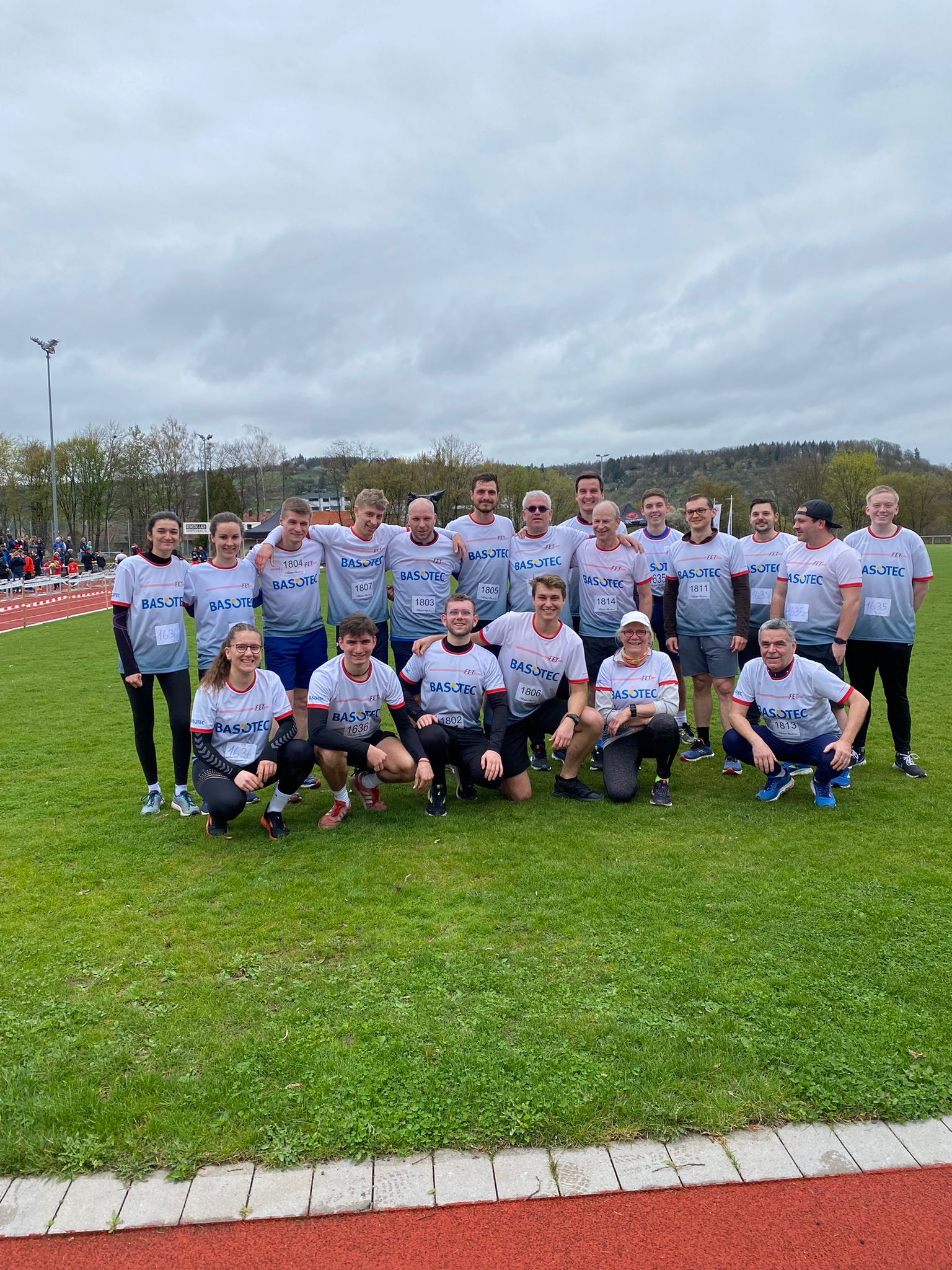 Das Basotec-Team beim Remstallauf